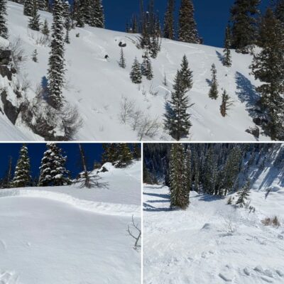 Feb 25, 2023: Avalanche observation submitted by the public on Saturday (02/25).