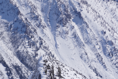 Mar 17, 2023: Evidence of larger slab avalanches from natural cycle earlier this week.